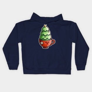 Christmas Tea Kids Hoodie